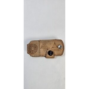 Vintage Kempthorn Motors Chrysler Dodge Trucks Leather Key Parking Coin Holder